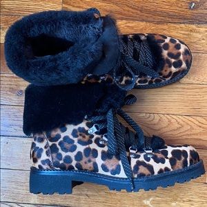 J Crew Nordic Shearling Boots